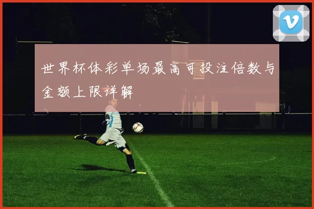 世界杯体彩单场最高可投注倍数与金额上限详解